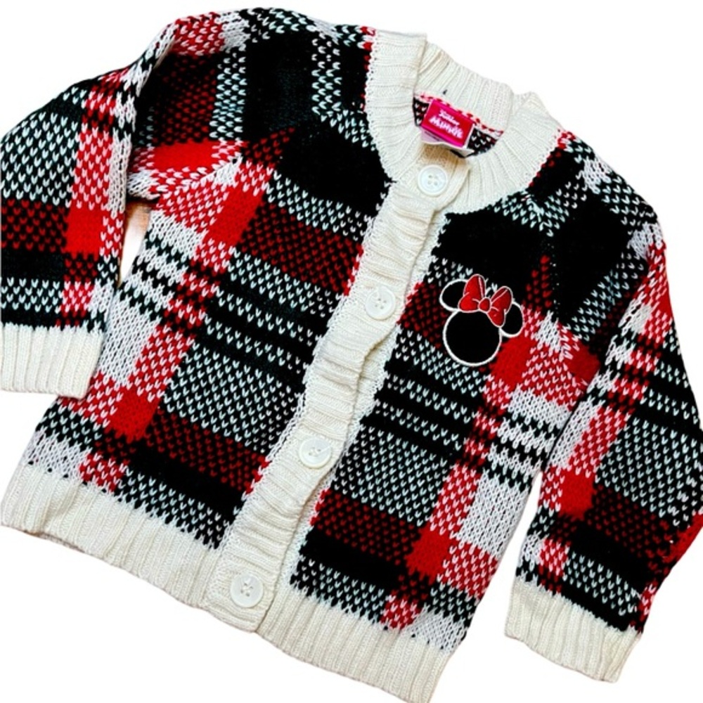 **Minnie Mouse 12-Month Holiday Sweater**
